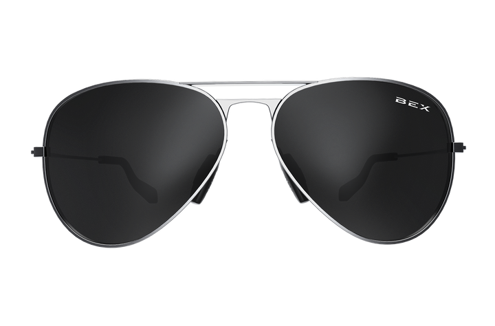 BEX Sunglasses - Wesley (Silver/Gray) W4SB