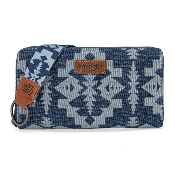 Wrangler Jean Southwestern Art Print Wallet - WG2212-W006JN