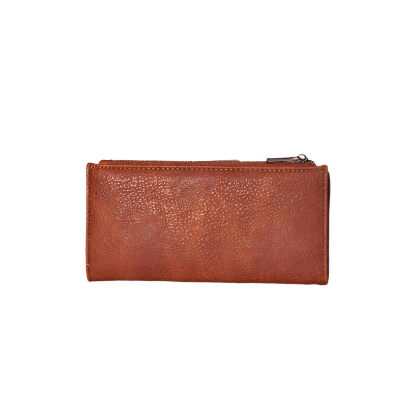 Wrangler Embroidered Bi-Fold Wallet - Brown - WG145-212