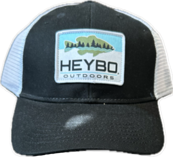 HeyBo Waterline Bass Meshback Charcoal Hey7494