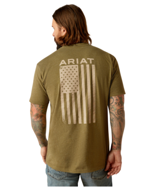 Ariat Men's Freedom Military Heather TShirt-10054176