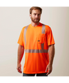 Ariat Men's Hi-Vis Orange Reflective Shirt-10039195