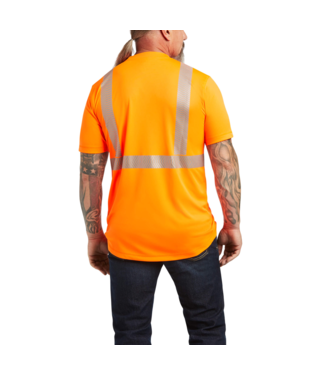 Ariat Men's Hi-Vis Orange Reflective Shirt-10039195