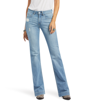 Ariat Ladies Slim Trouser Aisha Wide Leg Jeans 10040504