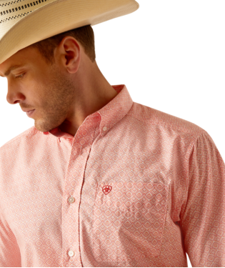 Ariat Men's Kamden Coral Classic Fit Shirt-10048401