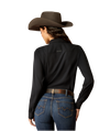 Ariat Ladies Kirby Pro Black Shirt-10052132