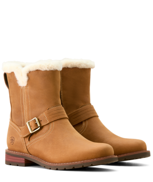 Ariat Ladies Savannah Sherpa Camel Tan Waterproof Boot-10053768