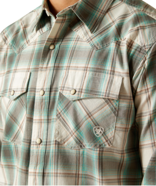 Ariat Men's Egret Hansai Retro Fit Shirt-10051249