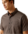 Ariat Men's Milo Black Stretch Modern Fit Shirt-10051541