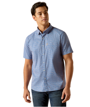 Ariat Men's French Fade Melvin Stretch Modern Fit Shirt-10051537