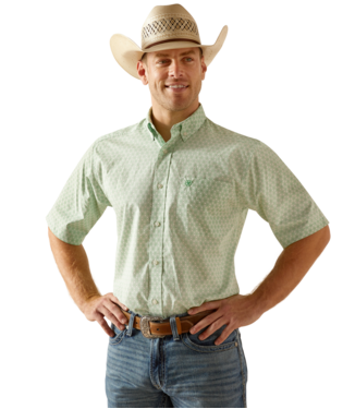 Ariat Men's Dimitri Classic Fit Shirt - Celedon Glass Green - 10051275