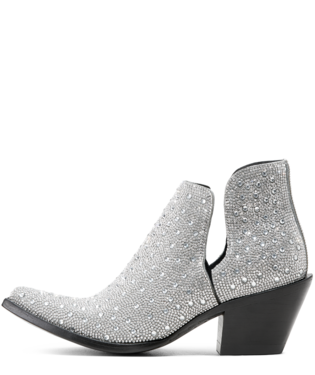 Ariat Ladies Silver Sparkle Dixon Glitz Bootie-10053725