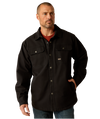 Ariat Mens Black Rebar Canvas Shirt Jacket-10052122