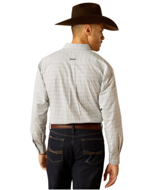 Ariat Men's White Reign Classic Fit Shirt-10052359