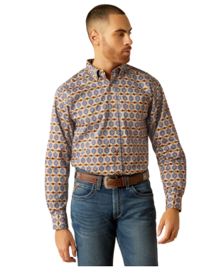 Ariat Men's Tennessee Classic Fit Shirt - Blue - 10052613