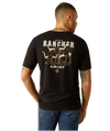 Ariat Men's Black American Rancher TShirt-10052018