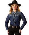 Ariat Second Blue Fiddle Shirt-10053977