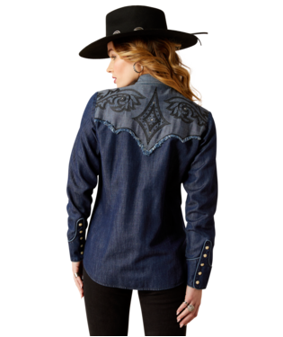 Ariat Second Blue Fiddle Shirt-10053977