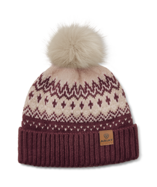 Ariat Burgundy Hansford Beanie-10053855