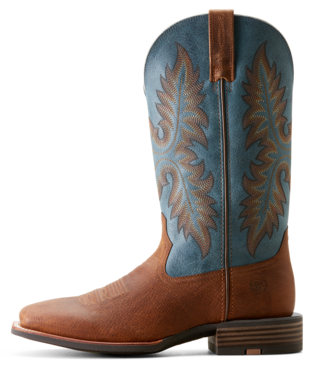 Ariat Mens Hudson Wicker Brown Cowboy Boot-10053739