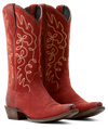 Ariat Ladies Jukebox Western Boot Red Suede - 10053791