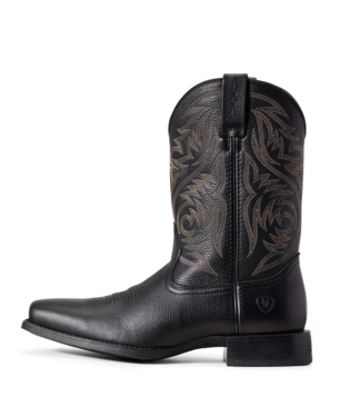 Ariat Mens Sport Herdsman Black Western Boot 15D-10029743