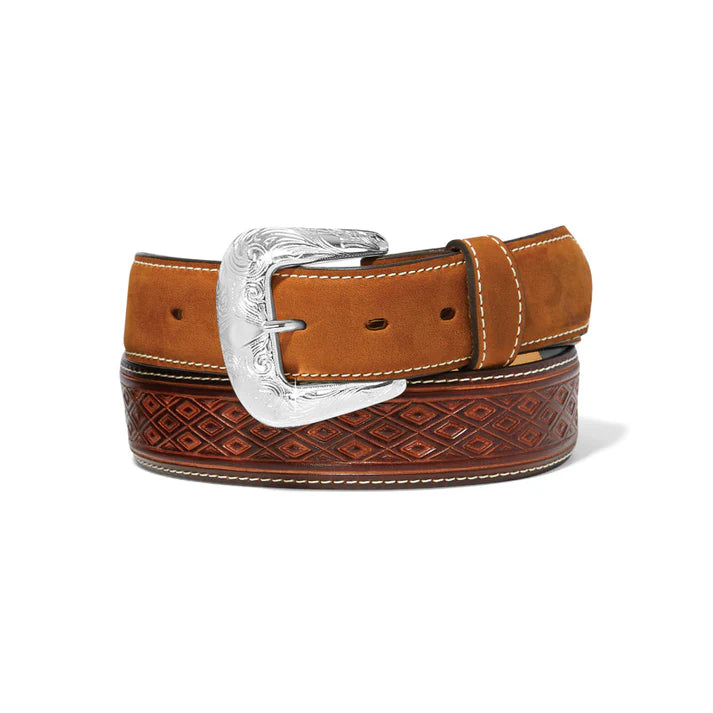 Justin Diamond Ridge Belt Brown - C14185