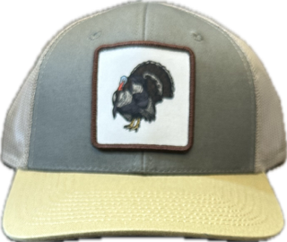 HEYBO Strutter Patch Meshback Olive Khaki Trucker Cap HEY7512