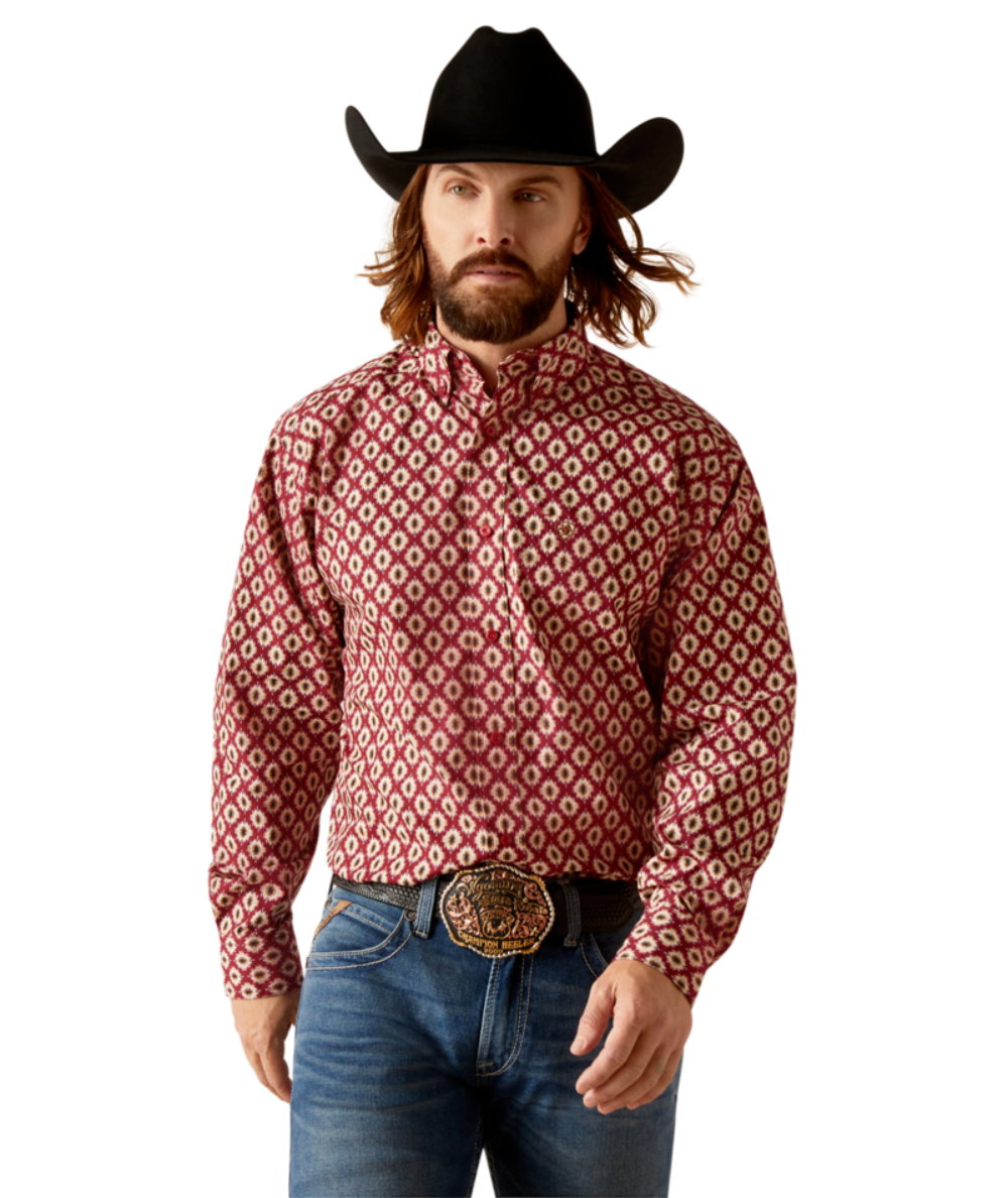 Ariat Men's Nevil Long Sleeve Shirt Tibetan 10047383