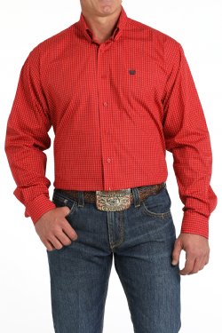 Cinch Men's Money Print Button Down Western Shirt MTW1105801