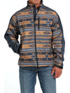 Cinch Men's Western Bonded Jacket Blue MWJ1063005