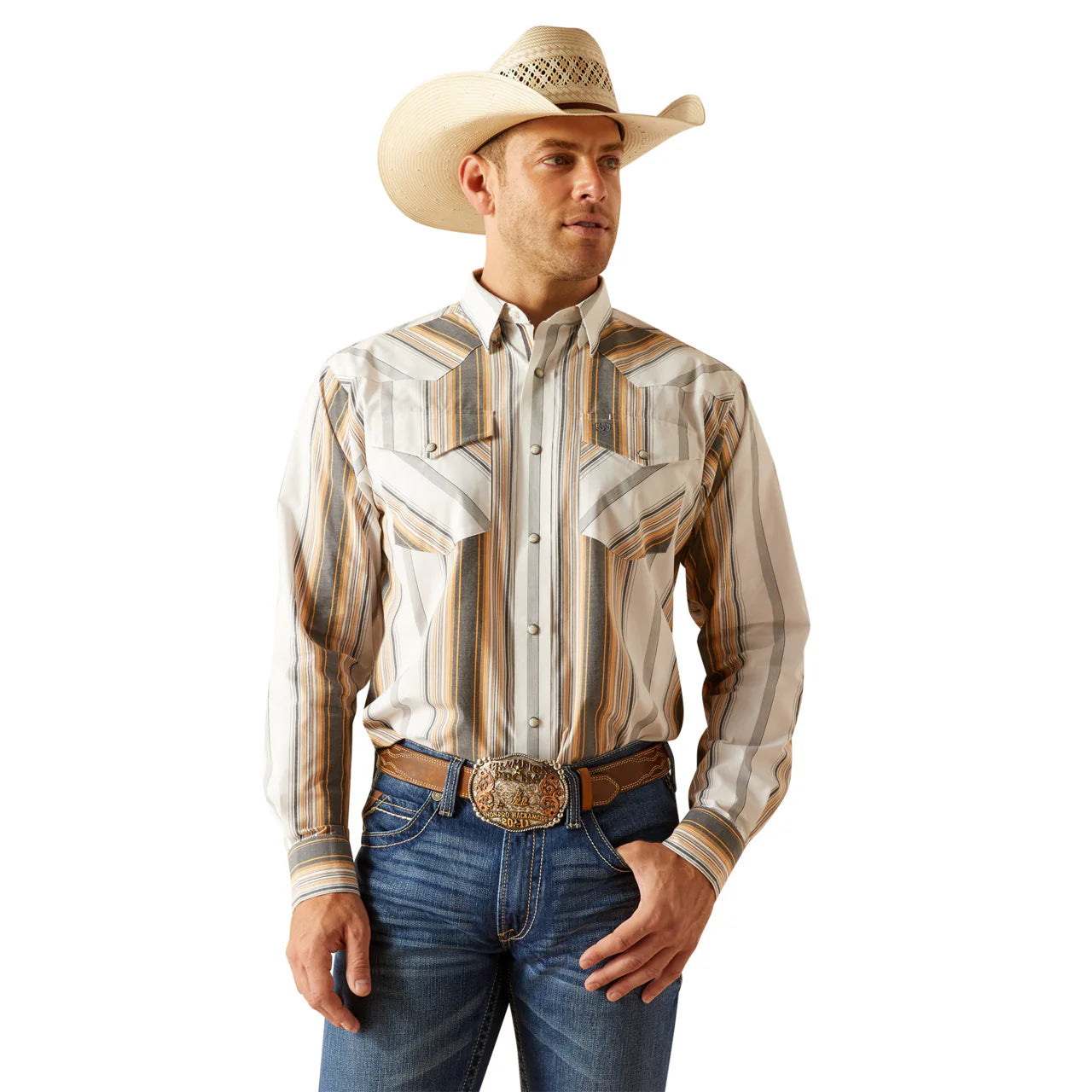 Ariat Men's Pro Evan Snap Long Sleeve Shirt-10051272