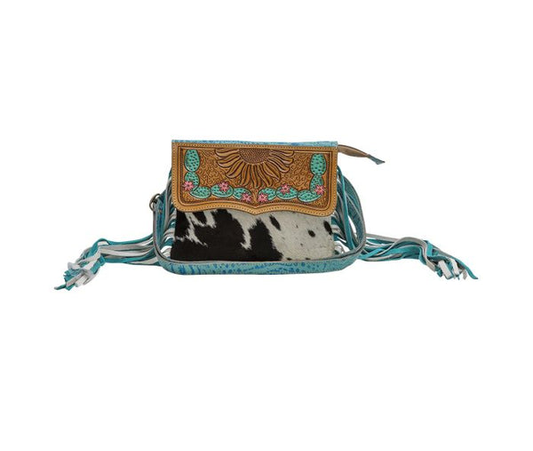 Myra Leivitate Hand-Tooled Bag S-6786