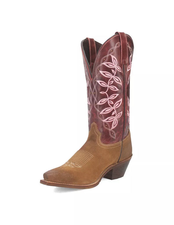 Laredo Western Boots Women's Kama Leather Snip Toe Honey - 20005