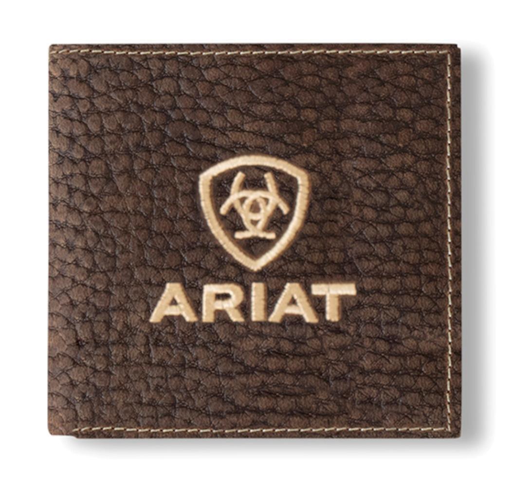 Ariat Western Leather Bifold Embroidered Wallet A3556002