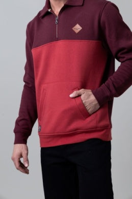 Men's Kimes Ranch Diamond Head Sweatshirt - Burgundy