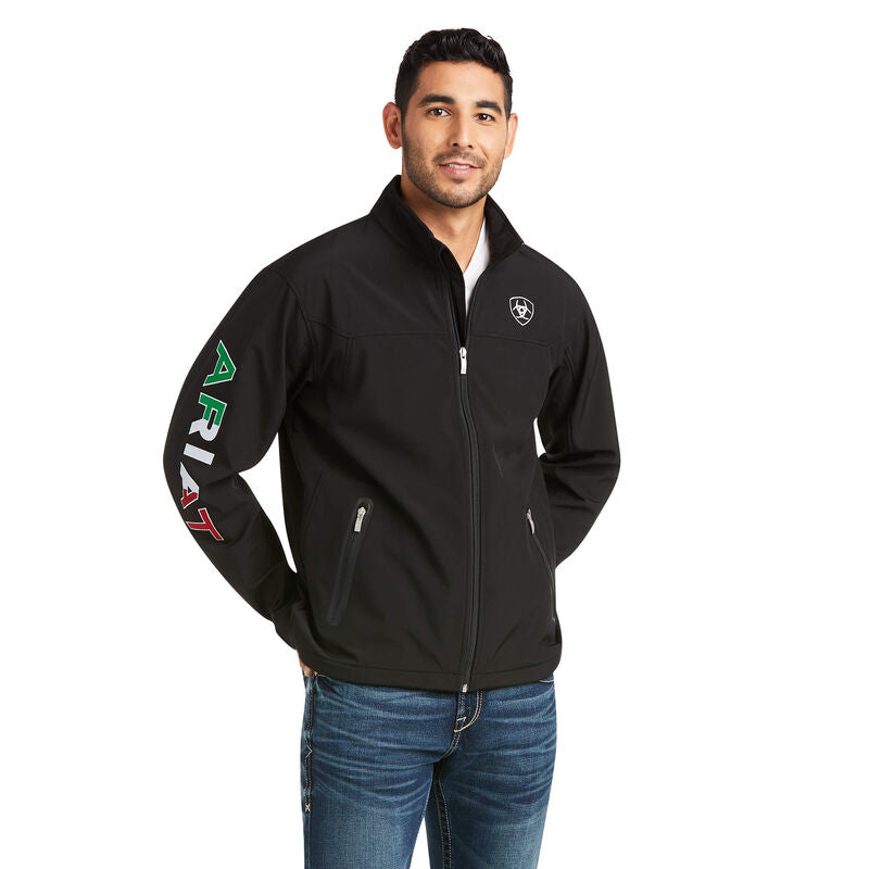 Ariat Men's New Team Softshell Mexico Jacket- 10031424