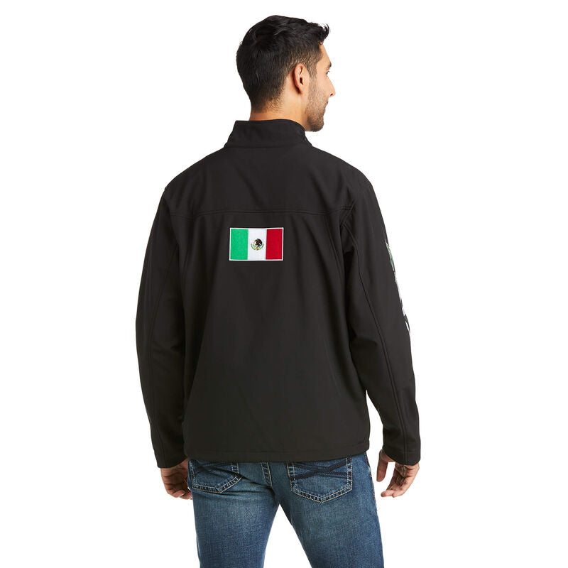 Ariat Men's New Team Softshell Mexico Jacket- 10031424