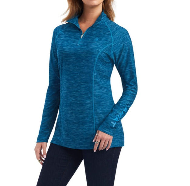 Ariat Ladies Laguna 1/4 Zip Top Hydra 10041452