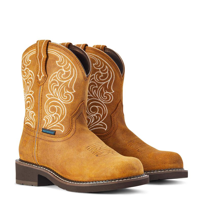 Ariat Ladies Fatbaby Heritage Waterproof Western Boot 10042417