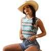 Ariat Ladies Rodeo Chica Tank Multi Print 10043672