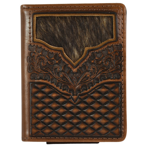 Justin Bifold Wallet Brindle Inlay With Magnetic Clip 2122565M9