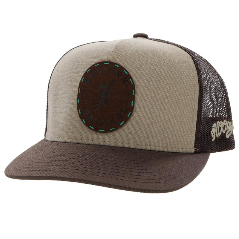 Hooey Spur Tan/Brown Ball Cap 2214T-TNBR