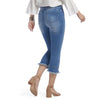 CoCo Carmen OMG Straight Leg Fringe Capri Jeans 2219001