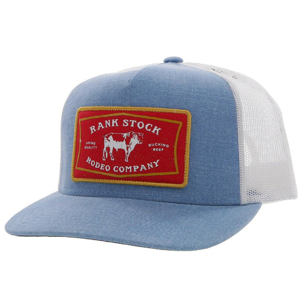 Hooey "Rank Stock" Denim Cap 2261T-DEWH