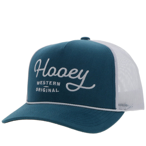 Hooey "OG" Teal & White Ball Cap 2360T-TLWH