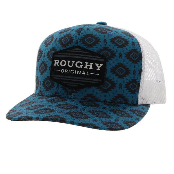 Hooey Kids Tribe Roughy Ball Cap Blue/White 4040T-BLWHY-Y