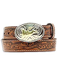 Nocona Boy's Bull Rider Buckle Belt N4410402