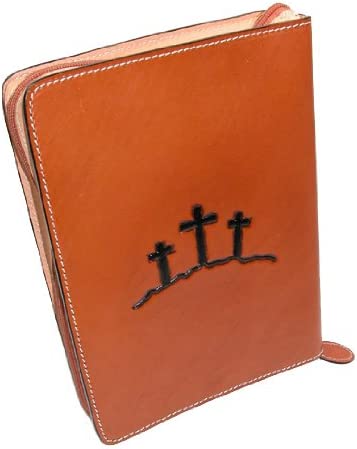 Hand Tooled Silhouette Bible Cover