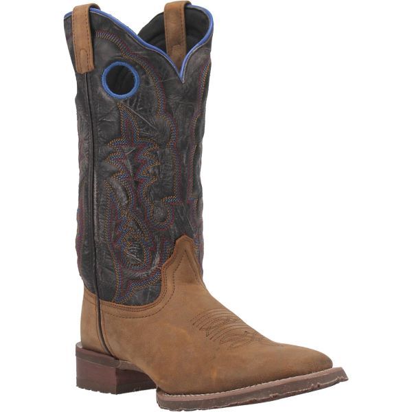 Laredo Men's Tan Isaac Square Toe Western Boots 7963